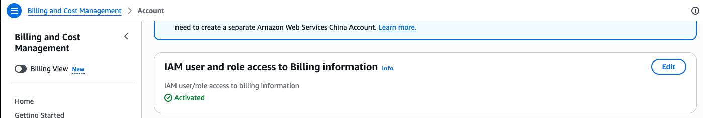 Billing Access